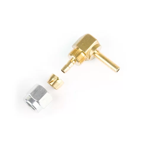 Asumgaz TP Dirsek Takımı 90° Ø6 / M14x1 / Ø6 - 1